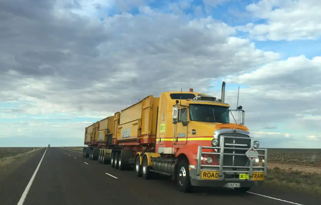 truck on highway during daytime